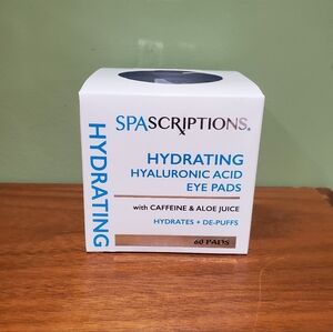 SpaScriptions | Hydrating Hyaluronic Eye Pads Caffeine + Aloe Juice - 60pads